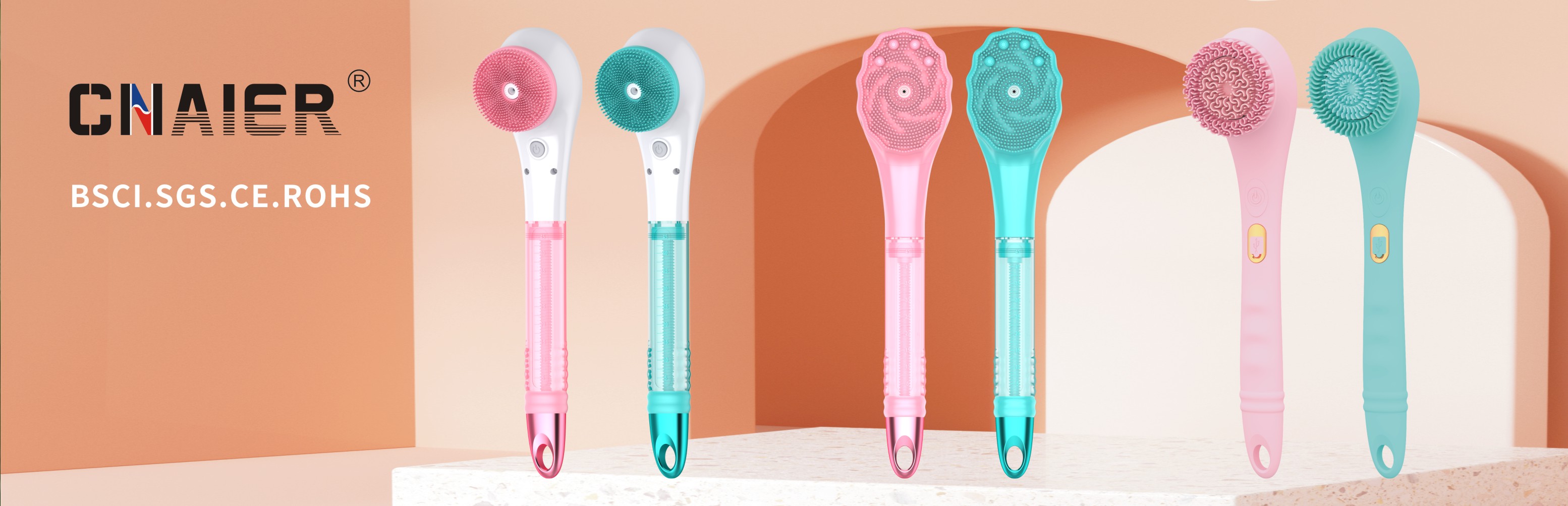 ELE-Vibrating Massager for Head & Breast