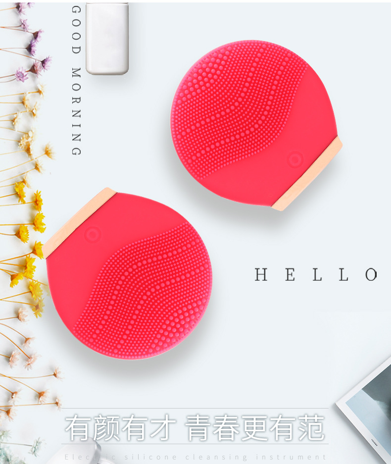 Ele-Silicone Facial Brush