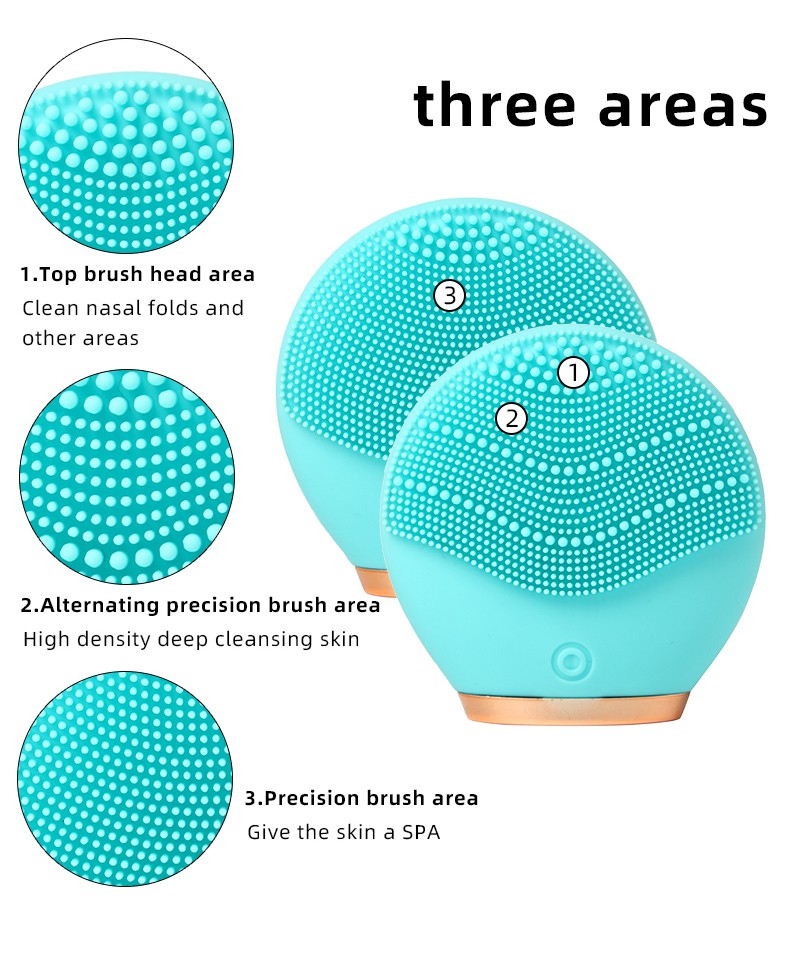 Ele-Silicone Facial Brush