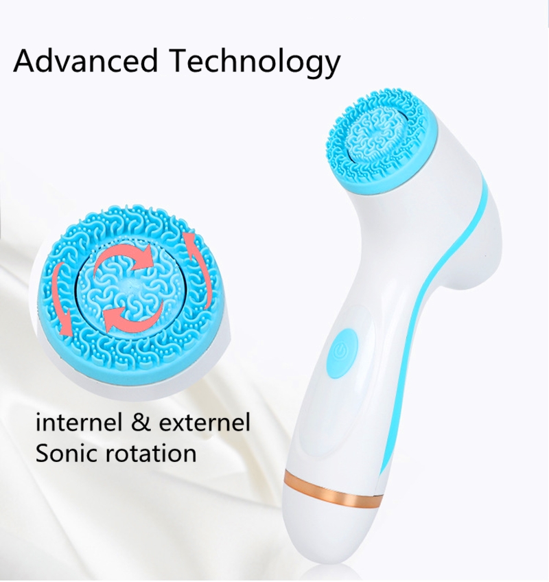 3 in 1 Electric Face Cleanser brush