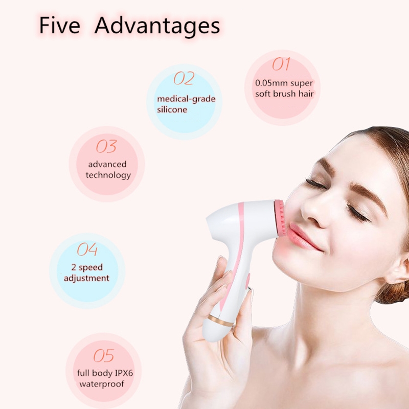 3 in 1 Electric Face Cleanser brush