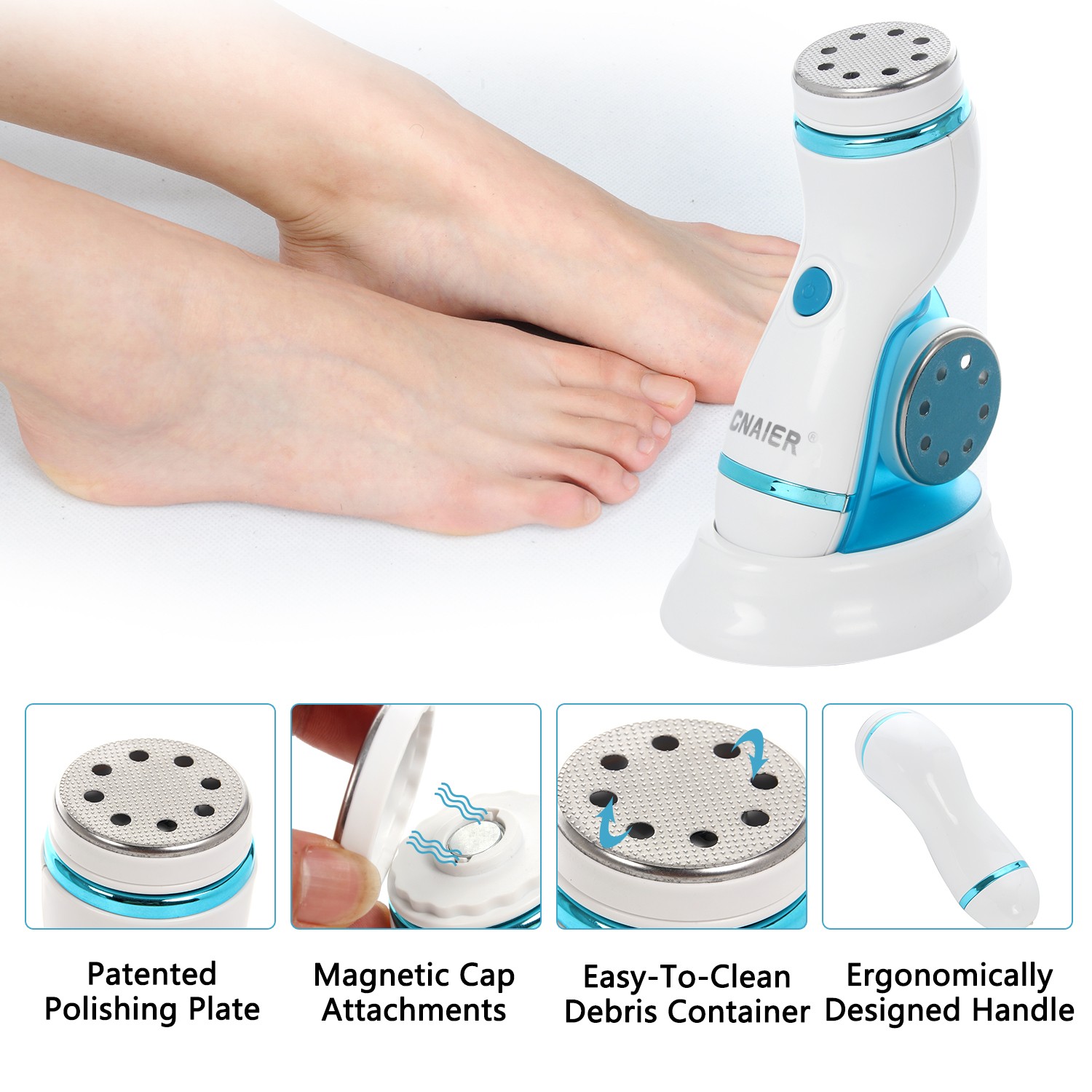 Wireless Rechargeable Callus Remover AE-909B