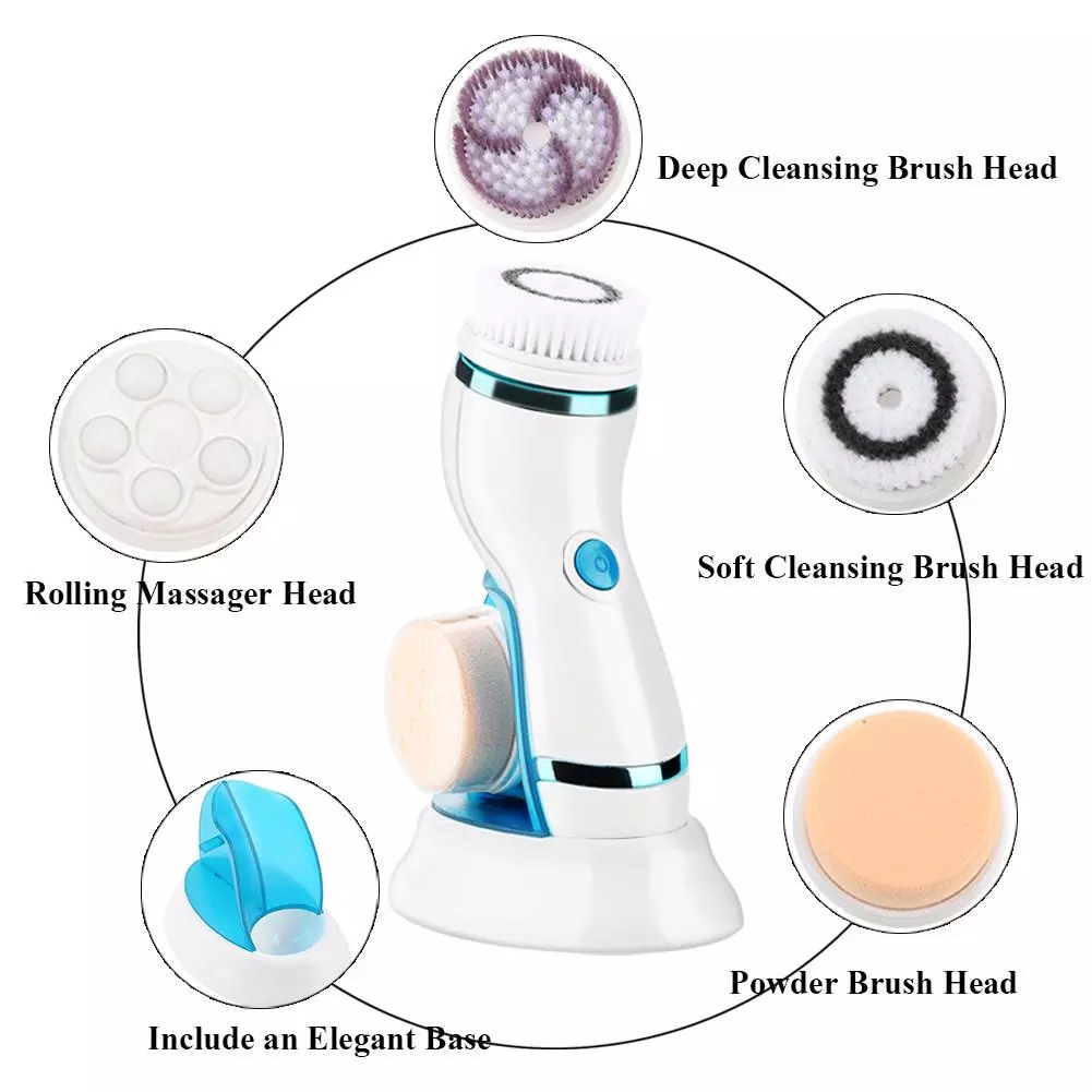 Amazon Hot sale 4-1 Facial Brush AE-8286B