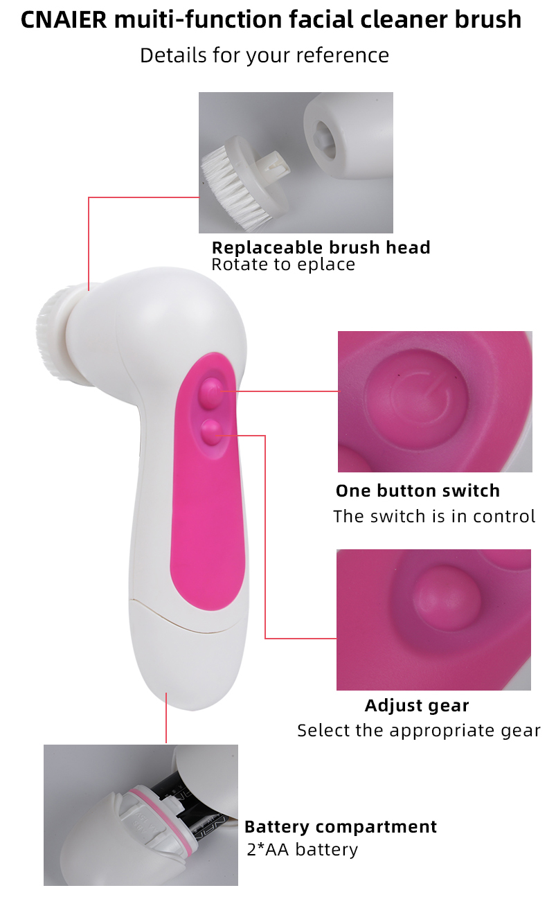 5-1 Facial Cleansing Brush AE-805C