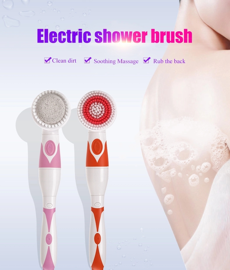 Powerful 4-1 Body Bath Brush with Long Handle AE-8285