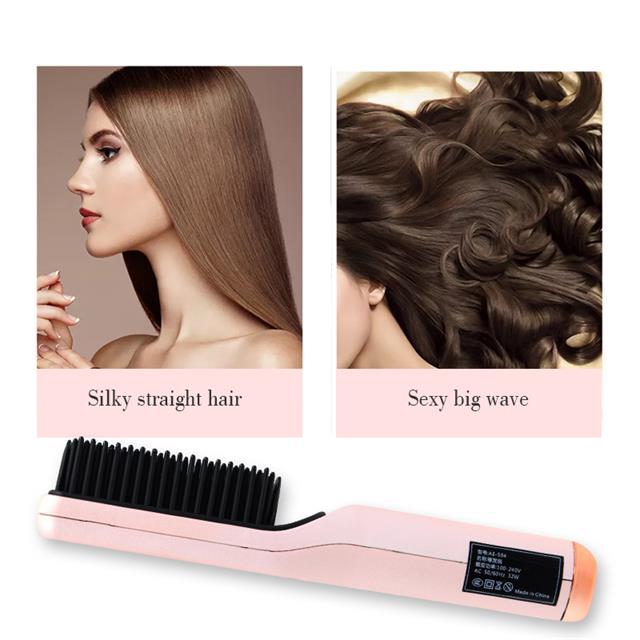 Hair straightener bangs hair straightening comb multi-stage temperature adjustment 3D comb teeth electric AE-506