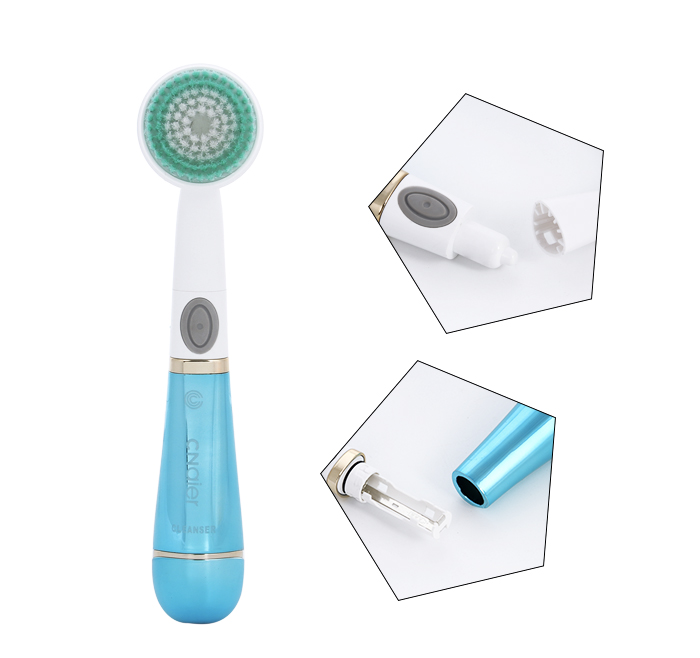 2-1 Pore Cleansing Brush Face Makeup Portable AE-608A