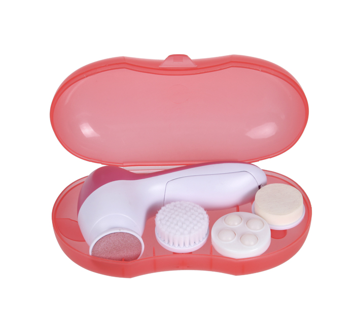 4-1 Facial Cleansing Brush Dead Skin Remove & Massager AE-8782C