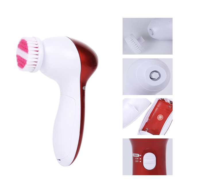 6-1 Facial Brush & face Massager AE-8782A