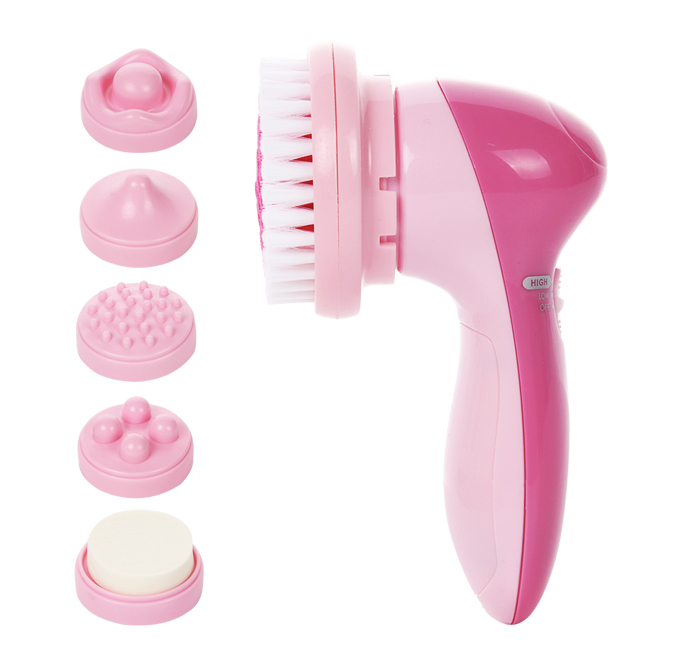 6-1 Cheap Facial Massager with Face body brush AE-8283 