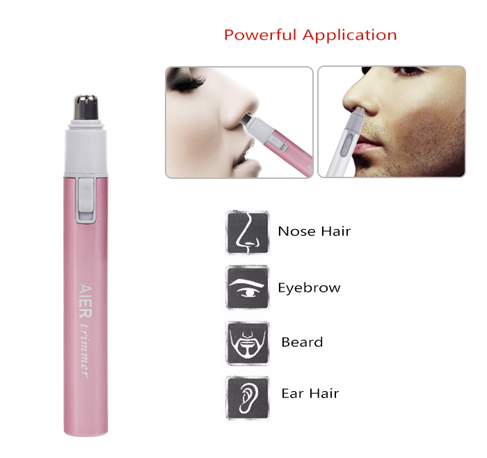 Nose & Ear Hair Trimmer for Women Lady nose trimmer AE-823