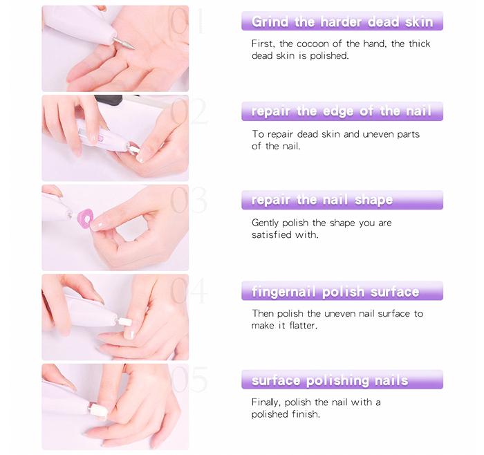 Multi-function Nail Dirll Nursing Machine Manicure Kit AE-860 