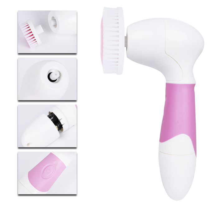 9 in 1 Multifunction Face & Body Brush Skin Care Kit Waterproof AE-8288B