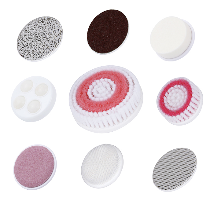 9 in 1 Multifunction Face & Body Brush Skin Care Kit Waterproof AE-8288B