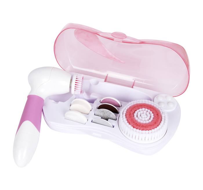 9 in 1 Multifunction Face & Body Brush Skin Care Kit Waterproof AE-8288B