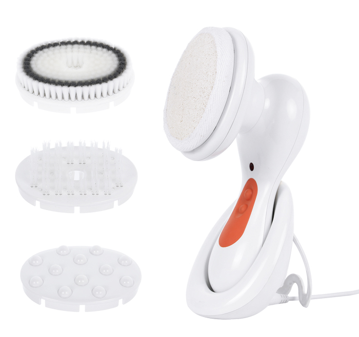 Bath Cleansing Brush Electric Rechargeable Waterproof Body Massager AE-904