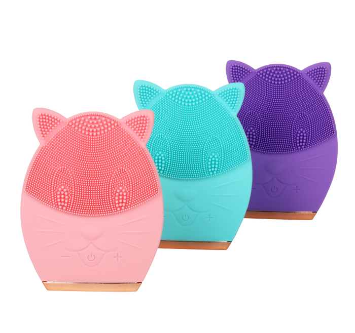 Rechargeable Silicone Facial Brush AE-605B