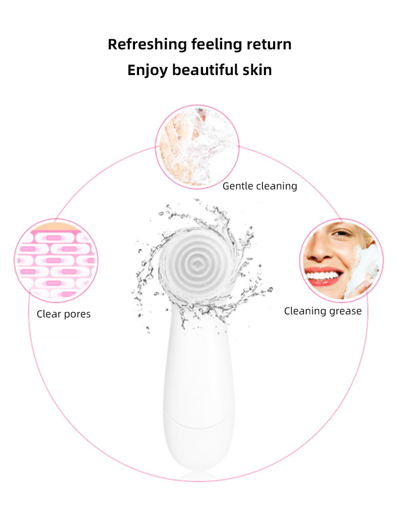 5-1 Multifunction Waterproof Facial Cleansing Brush AE-805C