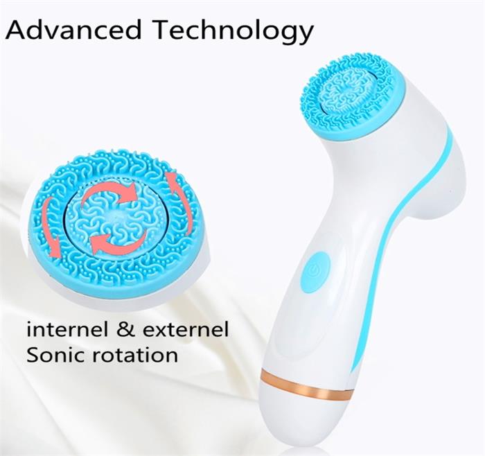 3 in 1 Electric Face Cleanser brush