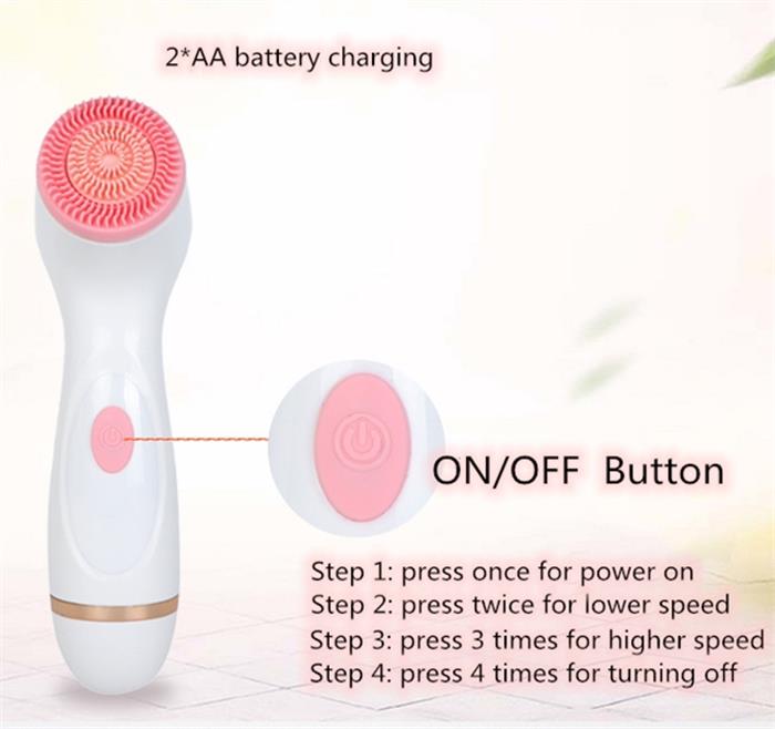 3 in 1 Electric Face Cleanser brush