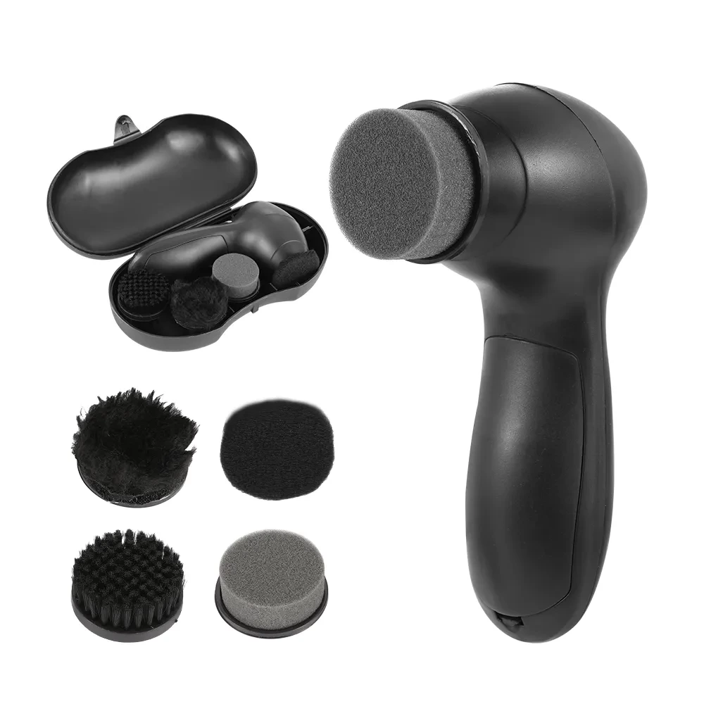 Portable Mini Multi-Function Electric Rotating Shoe Polisher Shoe Cleaning Machine for Leather Furniture Care