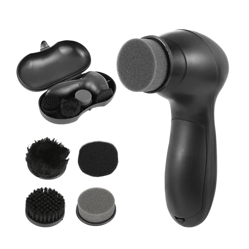 Portable Mini Multi-Function Electric Rotating Shoe Polisher Shoe Cleaning Machine for Leather Furniture Care