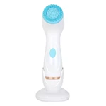 3 In1 Rechargeable Face Brush Rotating Waterproof Sonic Wireless Facial Cleansing Brush With Standing Base Face Scrubber