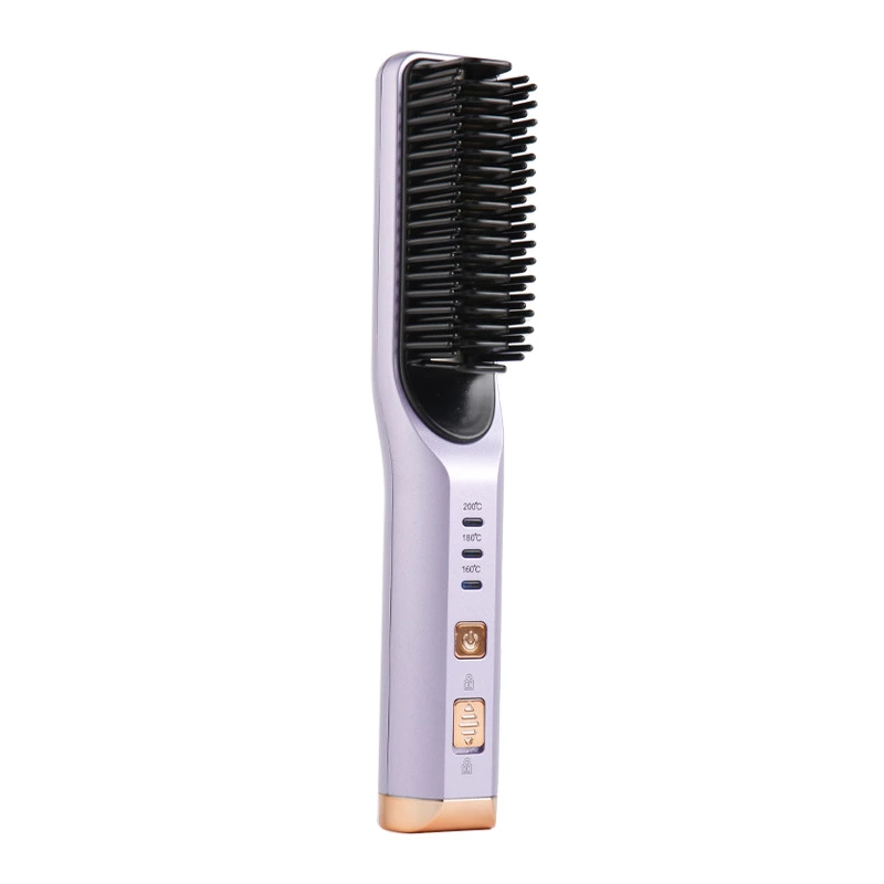 Cordless Hair Straightener Usb Charging Hair Straightener Brush