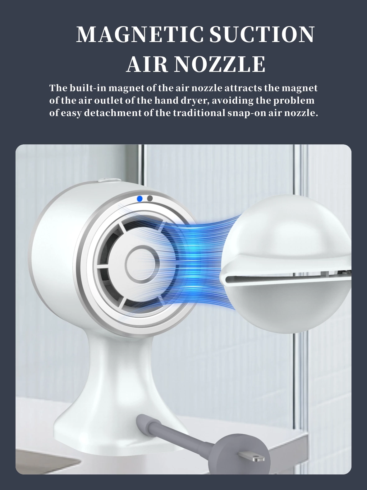 Hand dryers mini hand dryer machine hot wind wholesale electric hand dryers for home and hotel toilet hand dryers Wall mounted