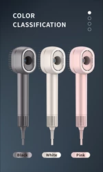 Hot BLDC Hair Dryer with Comb 11000RPM 100 million negative ion hair straightening brush powerful hair dryer 1500w portable hair dryer for home