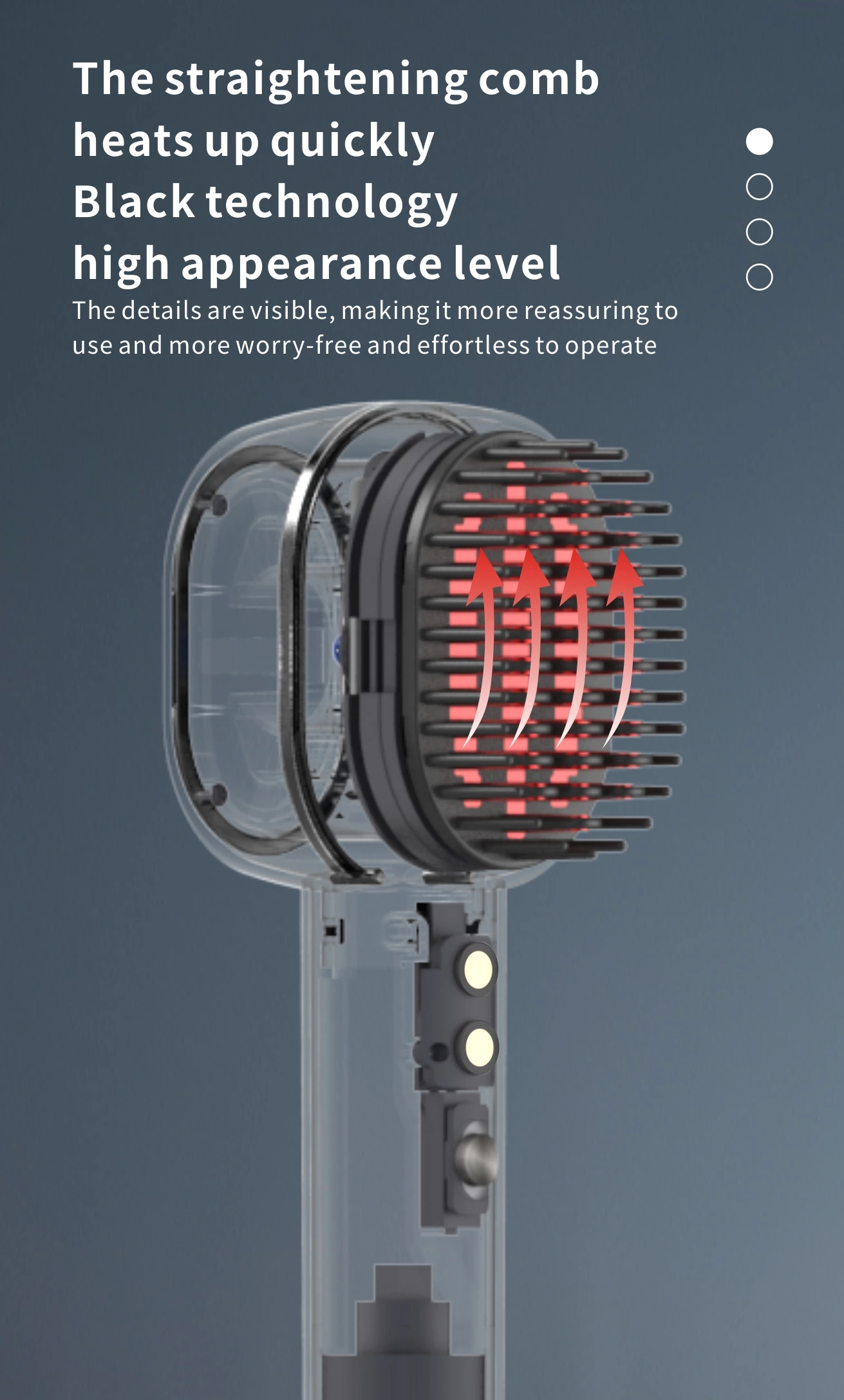 Hot BLDC Hair Dryer with Comb 11000RPM 100 million negative ion hair straightening brush powerful hair dryer 1500w portable hair dryer for home