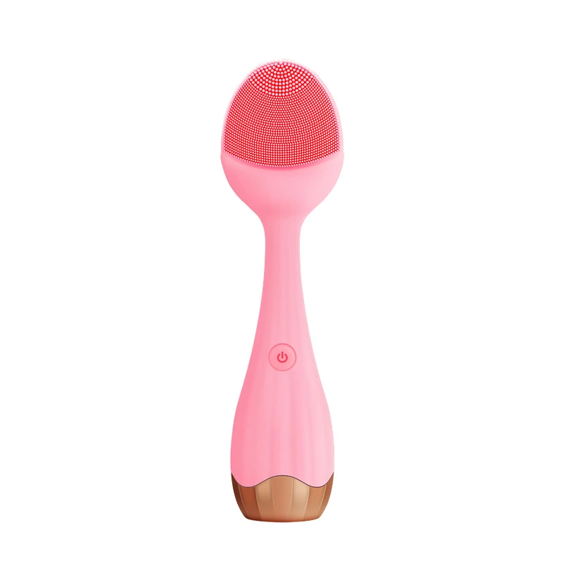 Silicone facial deep cleansing brush beauty device home use electric cleansing device sonic glow brush