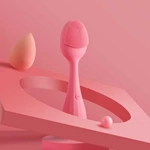 Silicone facial deep cleansing brush beauty device home use electric cleansing device sonic glow brush