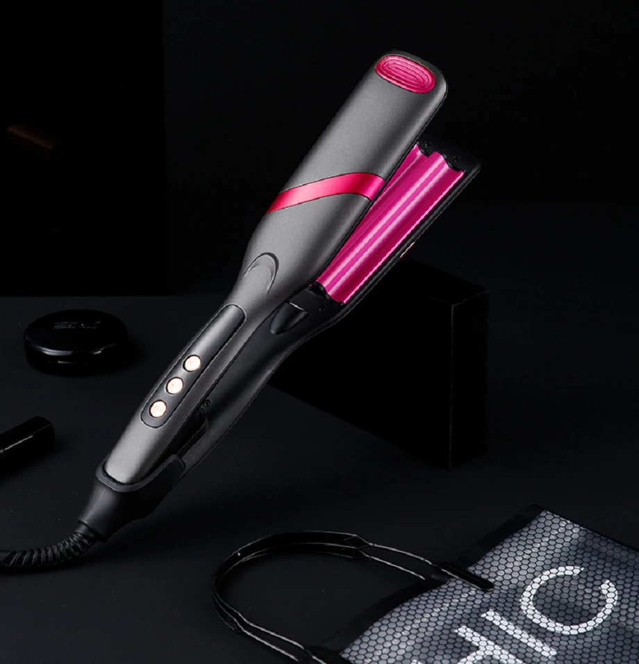 Hair Styler Hot Comb Beard Curling Electric Hair Comb