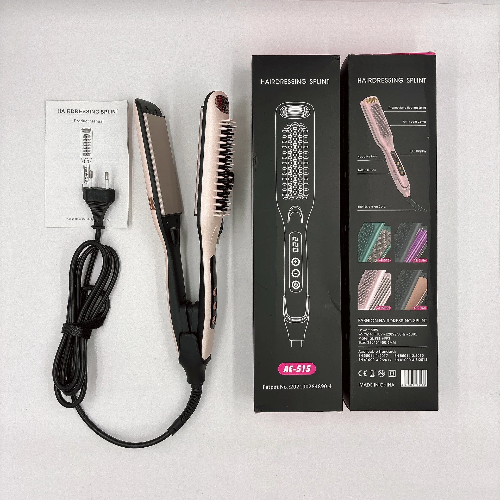 Flat Iron Best Hair Straightener Beard Straightener Hair Straightener Comb
