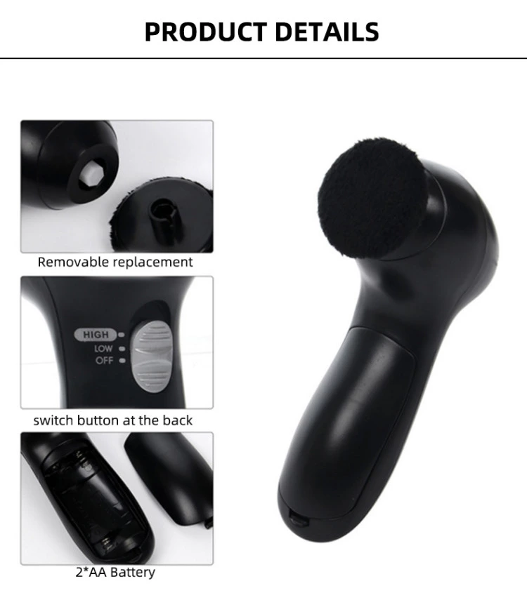 Portable Mini Multi-Function Electric Rotating Shoe Polisher Shoe Cleaning Machine for Leather Furniture Care