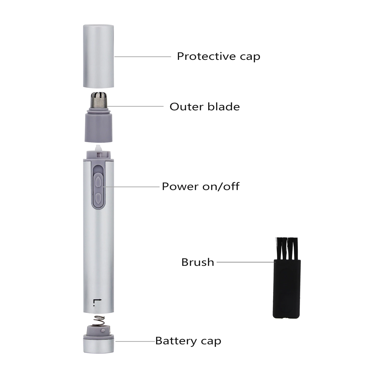 hair trimmer with nose trimmer nasal ear hair trimmer best nose hair trimmer for women