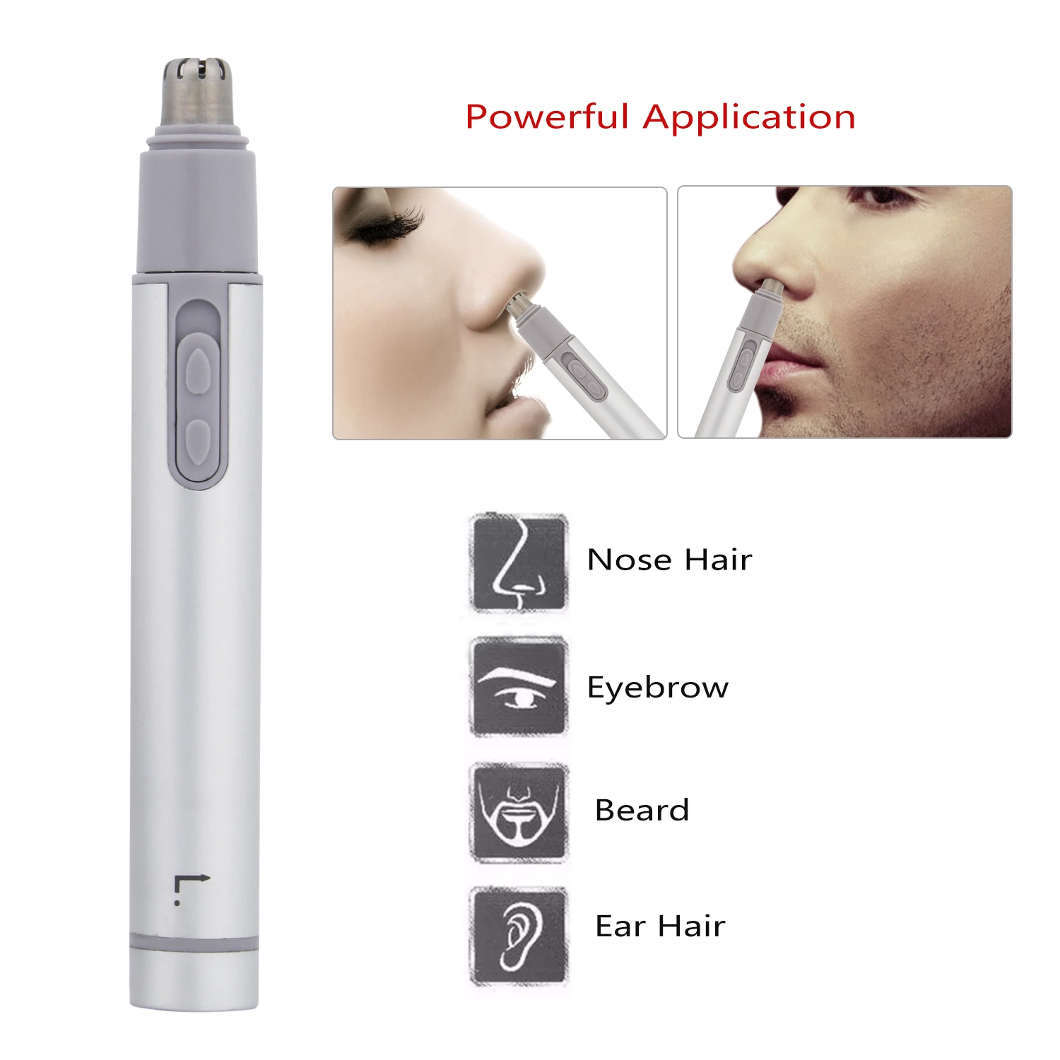 hair trimmer with nose trimmer nasal ear hair trimmer best nose hair trimmer for women