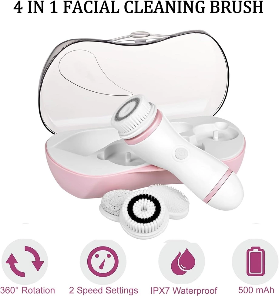Fash Wash Brush Sonic Cleansing Face Cleanser Machine Face Brush Mask