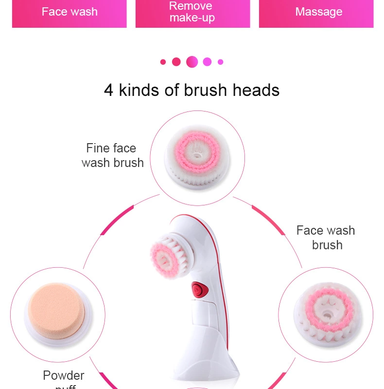 New Facial Pore Cleaning Tool Face Massage Electric best facial cleansing brush
