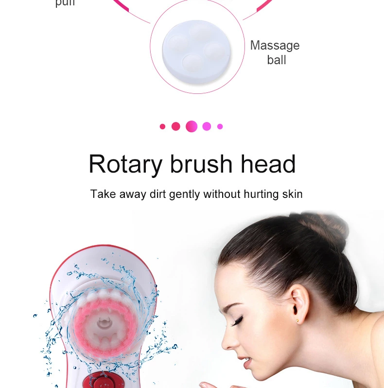 New Facial Pore Cleaning Tool Face Massage Electric best facial cleansing brush