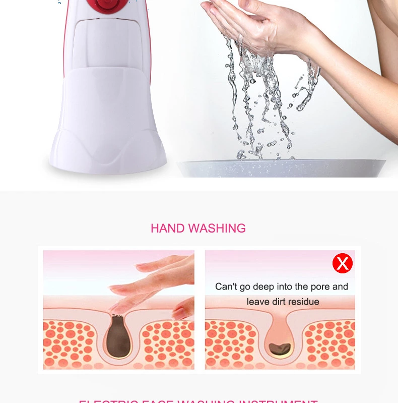 New Facial Pore Cleaning Tool Face Massage Electric best facial cleansing brush