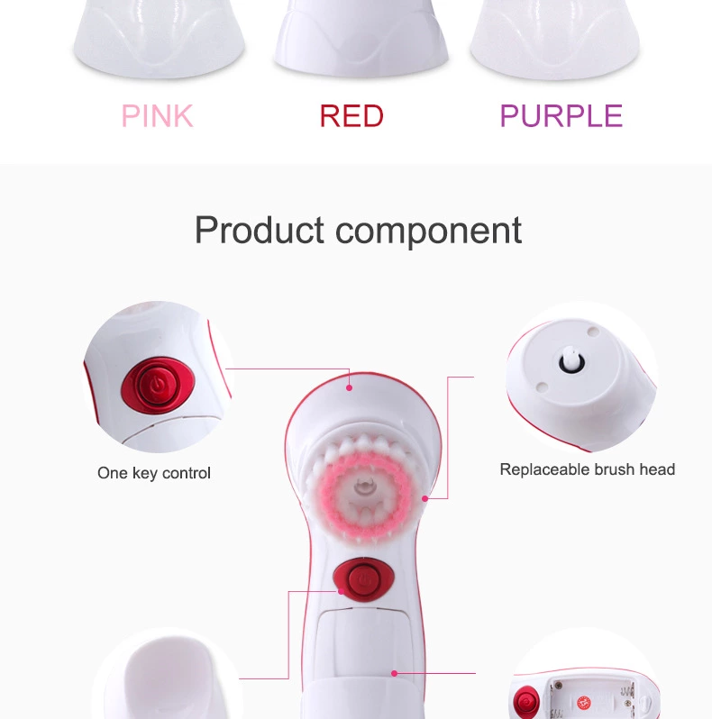 New Facial Pore Cleaning Tool Face Massage Electric best facial cleansing brush