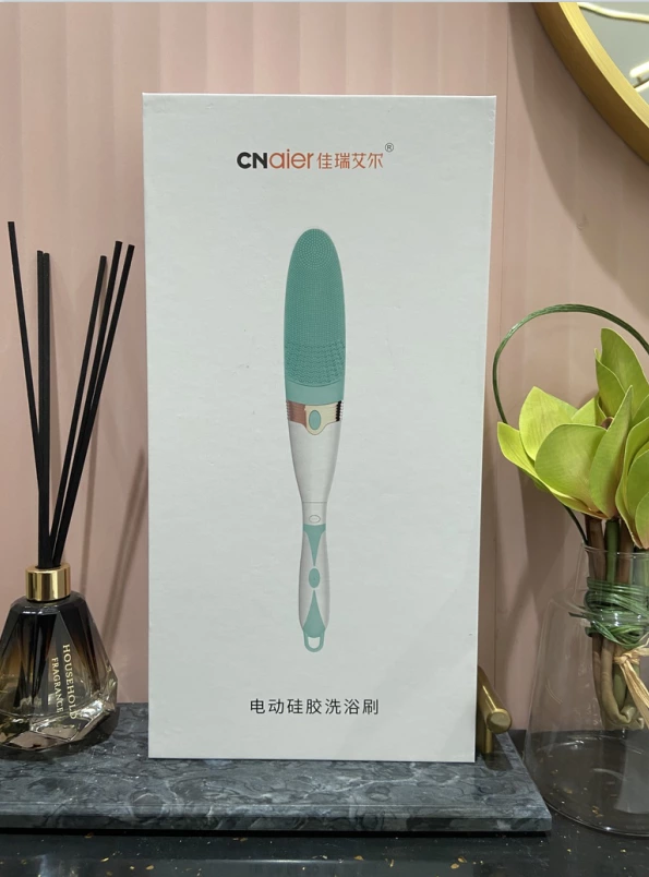 Electric Bathroom Scrubber Motorized Shower Scrubber Electric Cleaning Brush For Bathroom