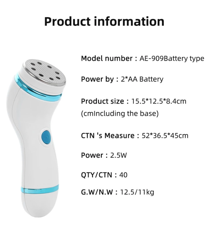 Professional 4 in 1 Electric Foot File & Callus Remover Waterproof Rotating Manicure & Pedicure Kits for Foot Care