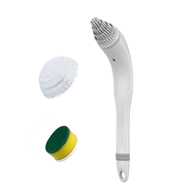 Electric cleaning brush Extension bar Multi-functional brush Waterproof household bathroom aquarium tile floor cleaning brush