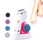 Professional 4 in 1 Electric Foot File & Callus Remover Waterproof Rotating Manicure & Pedicure Kits for Foot Care