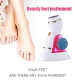 Professional 4 in 1 Electric Foot File & Callus Remover Waterproof Rotating Manicure & Pedicure Kits for Foot Care