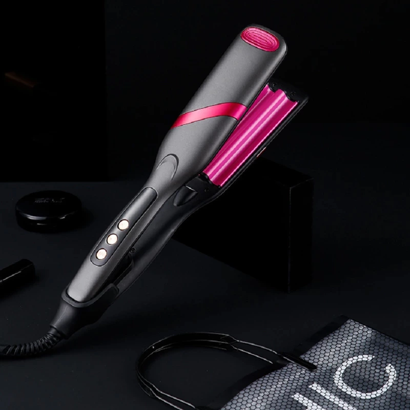 Hair Styler Hot Comb Beard Curling Electric Hair Comb