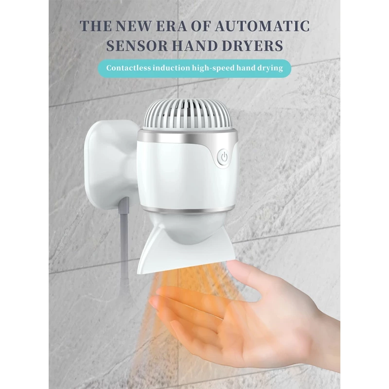 Hand dryers mini hand dryer machine hot wind wholesale electric hand dryers for home and hotel toilet hand dryers Wall mounted